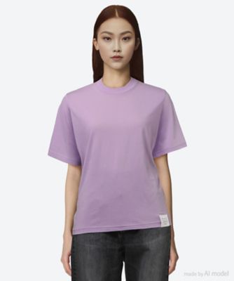 HYKE (Women)/ハイク ＳＨＥＥＲ　ＳＨＯＲＴ―ＳＬＶ　ＴＥＥ　１２４０８