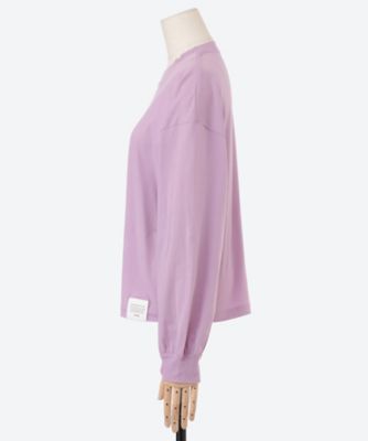 SHEER LONG―SLV TEE 12409 | HYKE (Women