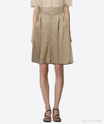 ＜HYKE (Women)＞Ｒ／Ｐ／Ｗ　ＴＷＩＬＬ　ＧＵＲＫＨＡ　ＳＨＯＲＴＳ　２５ＳＳ／１３３２２