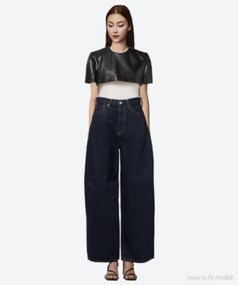ＦＡＵＸ　ＬＥＡＴＨＥＲ　ＣＲＯＰＰＥＤ　ＴＯＰ　２５ＳＳ／１７４９７