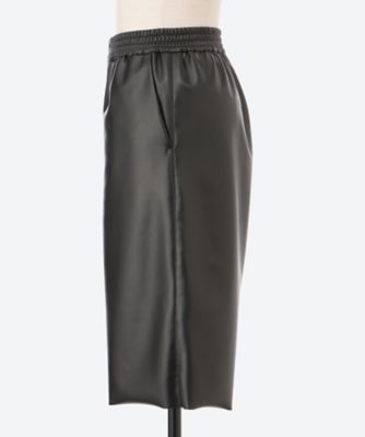 FAUX LEATHER SHORTS 25SS／13324