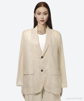＜HYKE (Women)＞ＶＯＩＬ　ＢＬＡＺＥＲ　１７５００