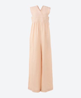 ＜HYKE (Women)＞ＬＩＮＥＮ　ＪＵＭＰＳＵＩＴ　２５ＳＳ／１６２０１