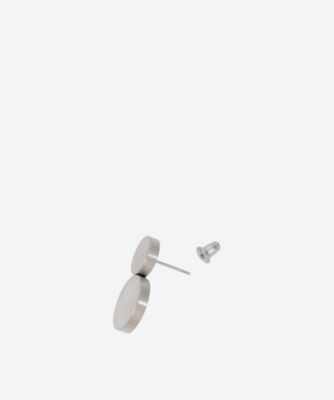 FLAT ROUND EARRINGS 25SS／19336