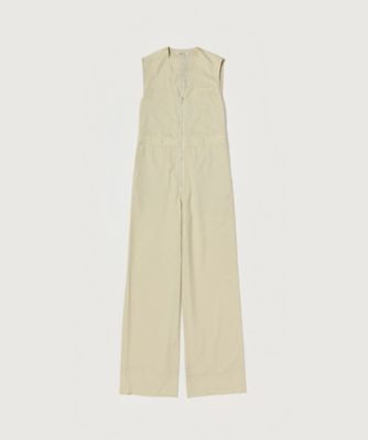 ＜AURALEE (Women)＞ＷＯＯＬ　ＨＥＲＲＩＮＧＢＯＮＥ　ＳＬＥＥＶＥＬＥＳＳ　ＪＵＭＰＳＵＩＴ　Ａ２５ＳＪ０４ＣＨ