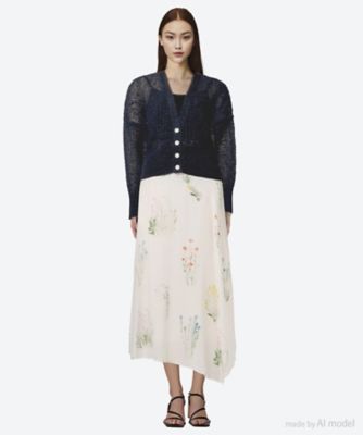 Ｃａｎｄｅｌａ　ｃｒｏｐｐｅｄ　ｋｎｉｔ　ｃａｒｄｉｇａｎ　ＮＶ　ＡＲ２５３８―ＮＶ