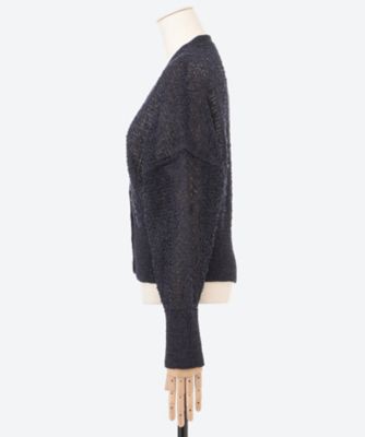 Ｃａｎｄｅｌａ　ｃｒｏｐｐｅｄ　ｋｎｉｔ　ｃａｒｄｉｇａｎ　ＮＶ　ＡＲ２５３８―ＮＶ