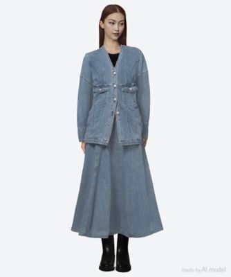Ｒｕｆｉｎａ　ｄｅｎｉｍ　ｆｌａｒｅ　ｓｋｉ　ＡＲ２５４２―ＢＬ