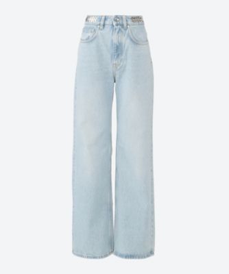 ＜Rabanne (Women)＞デニムパンツ　２５ＰＣＰＡ３９２ＣＯ０５２４