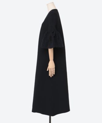 伊勢丹新宿店別注カラー　ＯＲＮＡＭＥＮＴ　ＳＨＯＲＴ　ＢＥＬＬ　ＳＬＥＥＶＥ　ＦＬＡＲＥ　ＤＲＥＳＳ　ＣＦ００９ＫＨ１０８ＩＳＴ