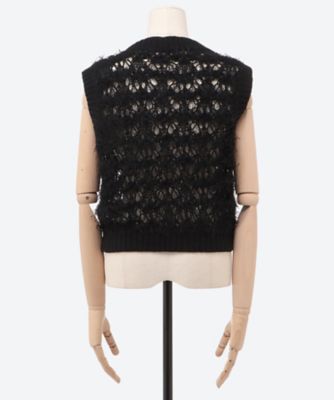 Ｍｉｒｅｉａ　ｋｎｉｔ　ｐｕｌｌｏｖｅｒ　ＢＫ　ＡＳ２５２０―ＢＫ