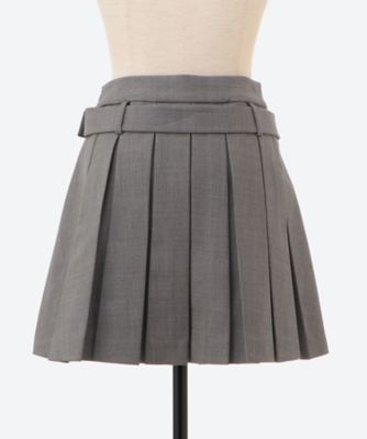 【関税込み】Shushu/Tong グレー Bowknots ミニスカート 関税込み】Shushu/Tong ミディアムスカート (SHUSHU TONG