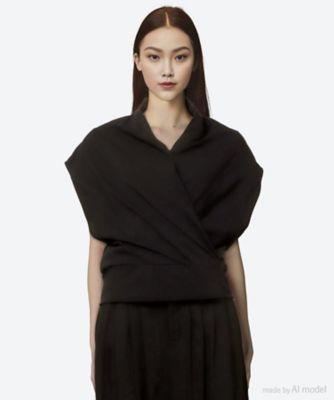 ＜AKIRANAKA (Women)＞Ｅｖｅ　ｓｌｅｅｖｅｌｅｓｓ　ｊｅｒｓｅｙ　ｐｕｌｌｏｖｅｒ　ＢＫ　ＡＳ２５３５―ＢＫ