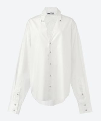 sonia carrasco (Women)/ソニア カラスコ ＣＵＴ　ＮＥＣＫ　ＳＨＩＲＴ　ＰＩＮＳＴＲＩＰＥ　ＰＯＰＥＬＩＮ　１２０１０９０４３８３５