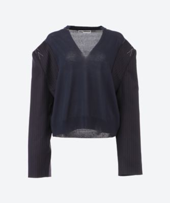 sonia carrasco (Women)/ソニア カラスコ ＳＥＡＭＬＥＳＳ　ＫＮＩＴ　ＳＷＥＡＴＥＲ　ＡＮＤ　ＢＬＡＺＥＲ　ＳＬＥＥＶＥＳ　１２０５０９８９４１１３