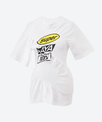 ＜SUPER YAYA (Women)＞Ｔシャツ　ＳＹ２５ＳＳ／ＴＳＨ―ＳＹ―ＴＷＩ―０２５