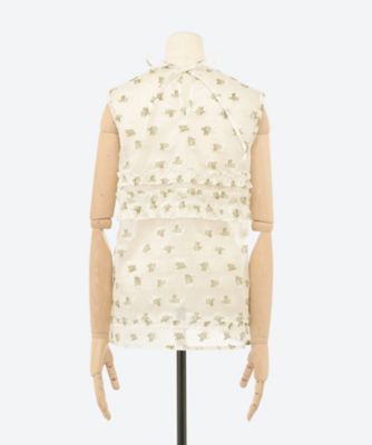 【24Cruise NEW】ERMANNO SCERVINO/ ダブルブレスト コート / 白 24Cruise NEW】ERMANNO SCERVINO/ ダブルブレスト コート / 白