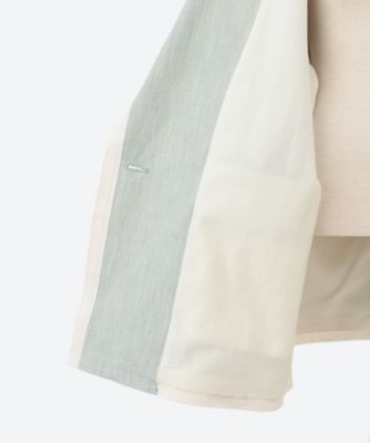 ＬＩＮＥＮ　ＴＷＥＥＤ　ＷＩＤＥ　ＤＯＵＢＬＥ　ＪＡＣＫＥＴ　ＩＤ２５Ｓ―ＪＫ０１