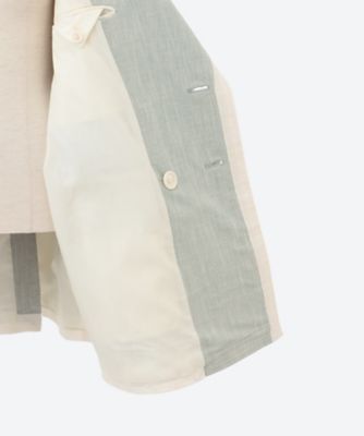 ＬＩＮＥＮ　ＴＷＥＥＤ　ＷＩＤＥ　ＤＯＵＢＬＥ　ＪＡＣＫＥＴ　ＩＤ２５Ｓ―ＪＫ０１