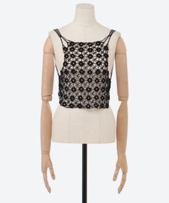 最終値下げ中！babaco Crochet Tank Top Crochet Accesory Top BA01―FK26 | babaco