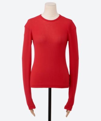 Ｔｗｉｓｔｅｄ　Ｃｏｔｔｏｎ　Ｂａｃｋ　Ｔｉｅｄ　Ｌｏｎｇ　Ｓｌｅｅｖｅ　Ｔ―ｓｈｉｒｔ　ＢＡ０１―ＣＲ２５