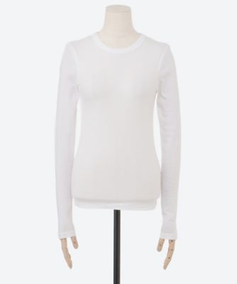 Ｃｏｔｔｏｎ／Ｓｉｌｋ　Ｂａｓｉｃ　Ｌｏｎｇ　Ｓｌｅｅｖｅ　Ｔ―ｓｈｉｒｔ　ＢＡ０１―ＣＲ３６