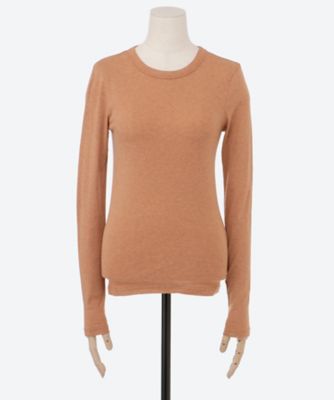 Ｃｏｔｔｏｎ／Ｓｉｌｋ　Ｂａｓｉｃ　Ｌｏｎｇ　Ｓｌｅｅｖｅ　Ｔ―ｓｈｉｒｔ　ＢＡ０１―ＣＲ３６