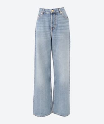 ＜GANNI (Women)＞Ｒｉｇｉｄ　Ｄｅｎｉｍ　Ｉｚｅｙ　Ｊ１６３９