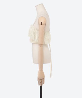 ｆｒｉｎｇｅ　ｓｉｌｋ　ｃａｍｉｓｏｌｅ　ＥＫ１０―２―１