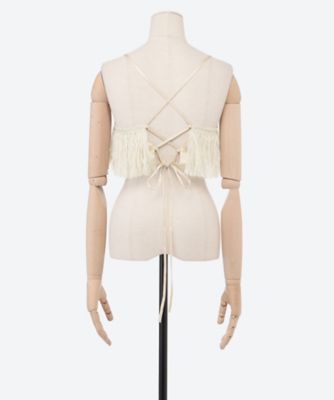 ｆｒｉｎｇｅ　ｓｉｌｋ　ｃａｍｉｓｏｌｅ　ＥＫ１０―２―１