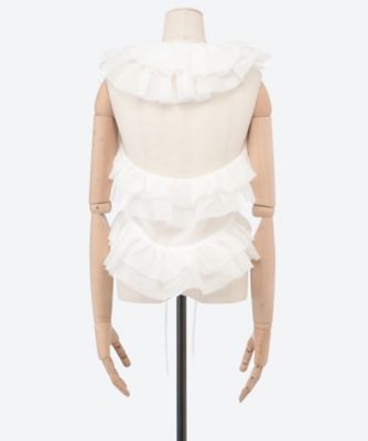 ｒａｍｉｅ　ｓｈｅｅｒ　ｆｒｉｌｌ　ｖｅｓｔ　ＥＫ１０―３―１