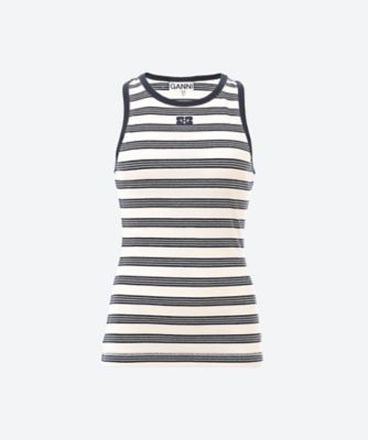 ＜GANNI (Women)＞タンクトップ　Ｔ４１４４