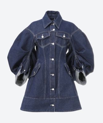 ＜SIMONE ROCHA (Women)＞デニムコート　９６８４１５０１００２