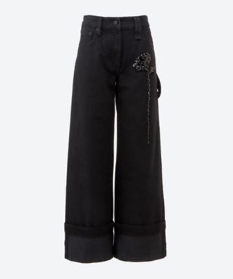 ＜SIMONE ROCHA (Women)＞デニムパンツ　９６８４１６７１００４