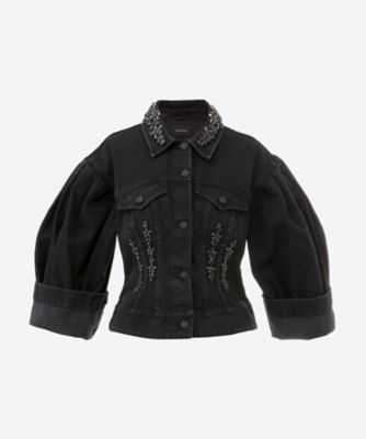 ＜SIMONE ROCHA (Women)＞デニムジャケット　９６８４１６１０００１