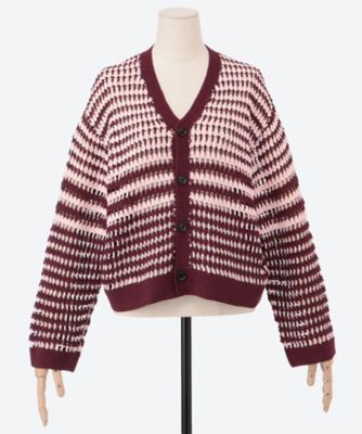 Krochet (Women)/クロシェ カーディガン k25SS―A01C (ISETAN ver.)