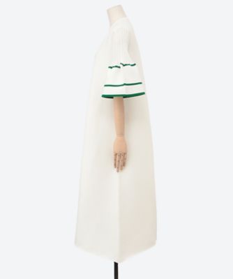 伊勢丹新宿店別注カラー　ＰＯＴＴＥＲＹ　ＳＨＯＲＴ　ＢＥＬＬ　ＳＬＥＥＶＥ　ＦＬＡＲＥ　ＤＲＥＳＳ　ＣＦ００９ＫＨ０９２＊