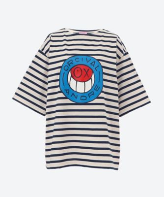 ORCIVAL (Women)/オーシバル ＡＮＤＲＥ　ボートネックＴシャツ　＃ＯＲ―Ｃ０４５２　ＳＯＥ