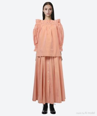 スカート　ＦＲＯＮＴ　ＰＬＥＡＴ　ＳＫＩＲＴ　ＰＧＳＳ２５ＳＫＩ００２