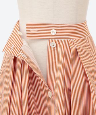 スカート　ＦＲＯＮＴ　ＰＬＥＡＴ　ＳＫＩＲＴ　ＰＧＳＳ２５ＳＫＩ００２