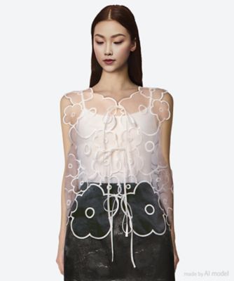 ＜CECILIE BAHNSEN (Women)＞ブラウス　１．２５ＲＴＷ１１０２９
