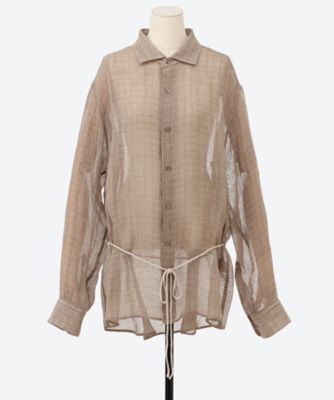 ＜KAKAN (Women)＞ブラウス　ＫＫＮ―２５ＳＳ―ＳＨ２０１―ＦＳ