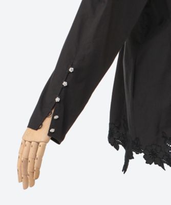 ブラウス　１ｓｗｅｅｔ　ｃｏｔｔｏｎ　ｅｍｂｒｏｉｄｅｒｙ　ｂｌｏｕｓｅ　０３６５３