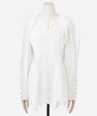 ブラウス　１ｓｗｅｅｔ　ｃｏｔｔｏｎ　ｅｍｂｒｏｉｄｅｒｙ　ｂｌｏｕｓｅ　０３６５３