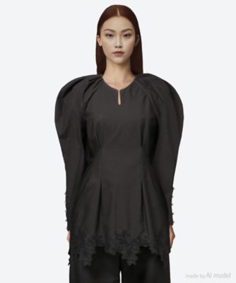 leur logette (Women)/ルール ロジェット ブラウス　１ｓｗｅｅｔ　ｃｏｔｔｏｎ　ｅｍｂｒｏｉｄｅｒｙ　ｂｌｏｕｓｅ　０３６５３