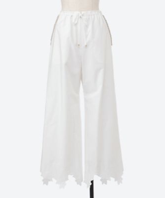 パンツ２ｓｗｅｅｔ　ｃｏｔｔｏｎ　ｅｍｂｒｏｉｄｅｒｙ　ｐａｎｔｓ　０５４１３