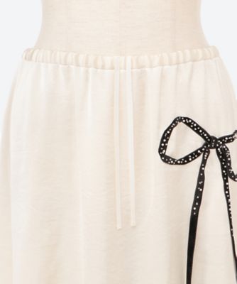 スカート　７ｍｏｓａｉｃ　ｏｒｇａｎｄｙ　ｓｋｉｒｔ　０４４７２