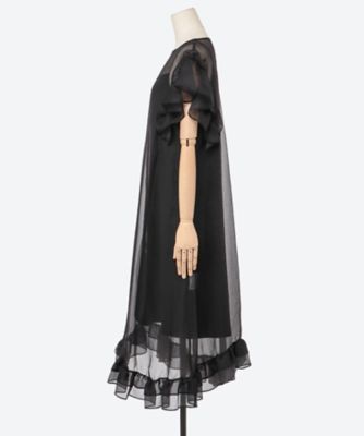 ドレス　８ｍｏｓａｉｃ　ｏｒｇａｎｄｙ　ｄｒｅｓｓ　０６６８２