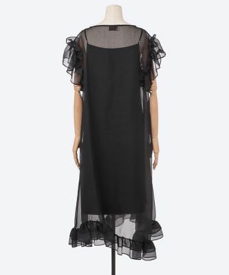 ドレス　８ｍｏｓａｉｃ　ｏｒｇａｎｄｙ　ｄｒｅｓｓ　０６６８２