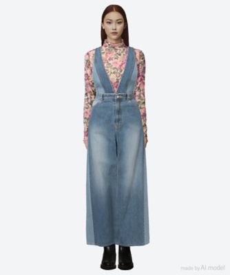 leur logette (Women)/ルール ロジェット オーバーオール　１９　１０ｏｚ　ｄｅｎｉｍ　ｏｖｅｒａｌｌ０５４１７